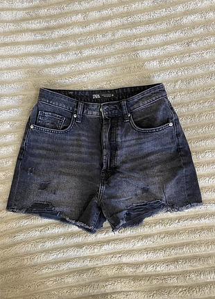Шорти zara жіночі джинсові