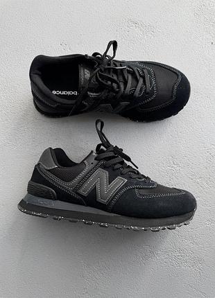 Кроссовки мужские new balance 574 full black