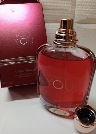 Бренд: giorgio armani
серия: emporio armani power of you
группа товара: парфюмированная вода
объем: 90ml оригинал