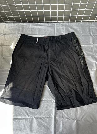 Шорти карго nike оригінал (розмір 34 / l) чорні рипстоп