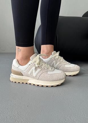 😍 кроссовки женские new balance 574 legacy beige