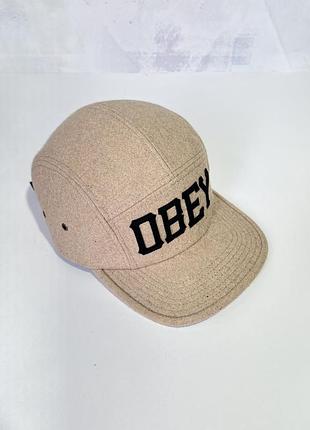 Кепка бейсбол натуральна obey