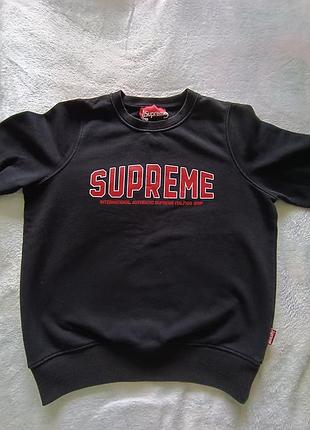 Котоновий світшот supreme