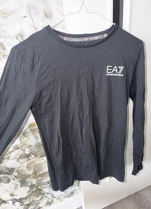 Жіночий базовий лонгслів ea7 emporio armani
