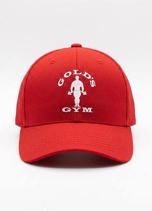 Кепка gold's gym flexfit оригінал вінтажна l-xl червона