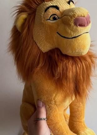 Большая мягкая игрушка короле лев муфаса disney