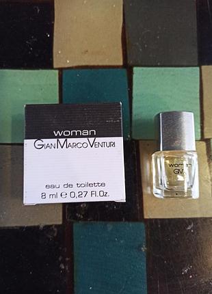 Gian marco venturi woman  туалетная вода миниатюра 8мл