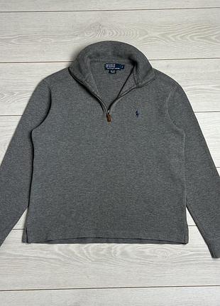 Чоловічий светр кофта polo ralph lauren 1/3 zip old money