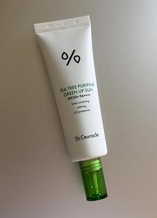 Dr.ceuracle tea tree purifine green up sun 50+