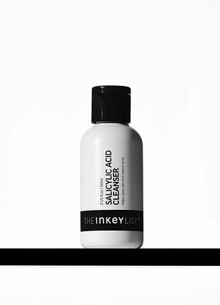 Очисний засіб із саліциловою кислотою the inkey list salicylic acid cleanser