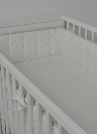 Бортик защита для детской кроватки ikea lenast