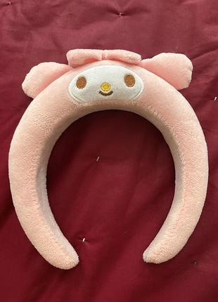 Обруч з my melody sanrio hello kitty рожевий