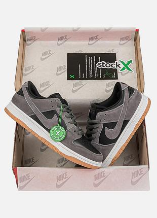 Nike sb dunk low black-silver 4