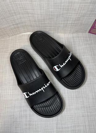 Оригинальные шлепанцы литые легкие champion