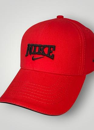 Кепка бейсболка nike (червона)