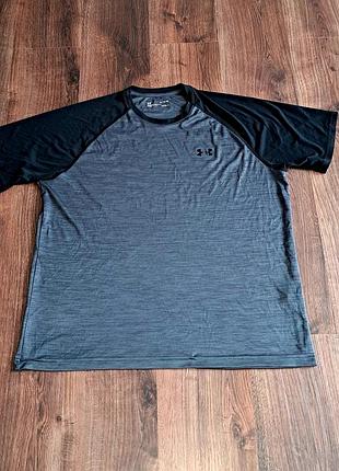 Мужская уникальная спортивная футболка under armour оригинал