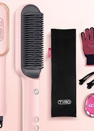 Расческа-выпрямитель для волос tymo ring hair straightener brush