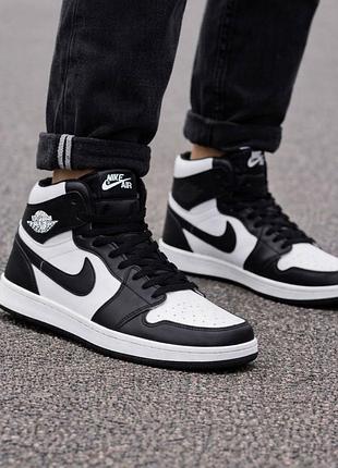 Nike air jordan 1 черные