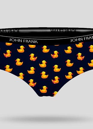 Трусы женские хипстеры, трусики с милым принтом john frank wjfd-h55, турецкое женское нижнее белье l