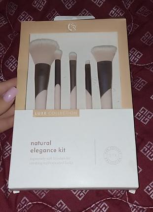 Ecotools
luxe collection natural elegance
набор щеточек для макияжа для совершенного вида