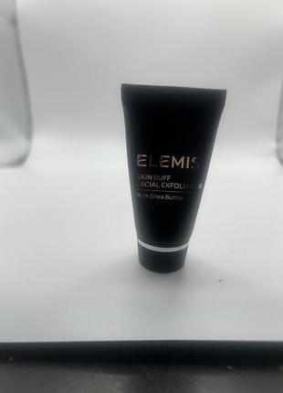 Скраб для обличчя elemis skin buff facial exfoliator з маслом ши, 10 мл | оригінал