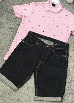 Шорты джинсовые h&m 3