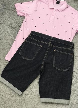 Шорты джинсовые h&m 4