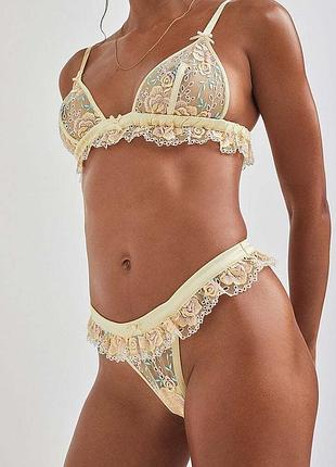Комплект for love &amp; lemons vintage eyelet rose