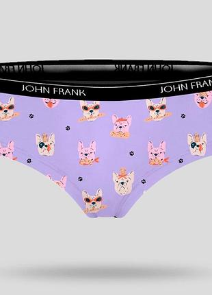 Трусы женские хипстеры с котиками john frank wjfd-h64 l