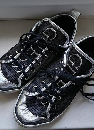 Чорні кеди guess жіночі