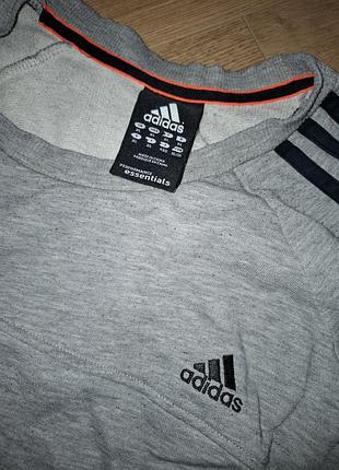 Adidas crewneck (серый свитшот)