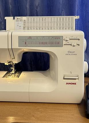 Швейна машинка janome excel 5024 + набір голок schmetz universal в подарунок