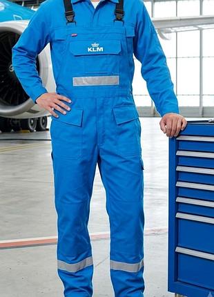Робочий напівкомбінезон havep (klm) — новий, 100% бавовна (розмір 58) на зріст до 186–190 см