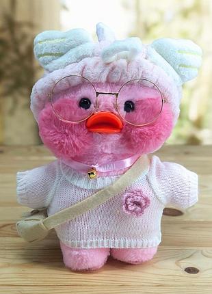 Утка mimi duck lalafanfan розовая