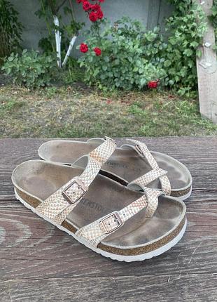 Шкіряні birkenstock  39 р