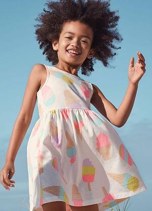 Легка яскрава сукня h&m