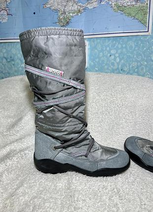Жіночі зимові чоботи ecco gore-tex 40 розмір