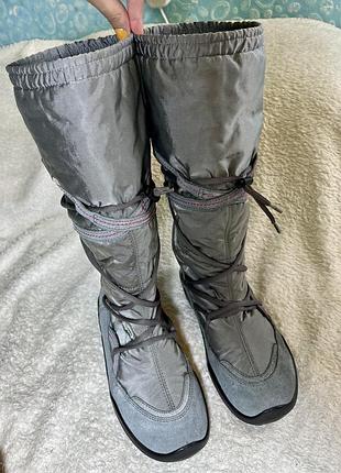 Жіночі зимові чоботи ecco gore-tex 40 розмір 2