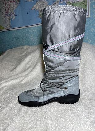 Жіночі зимові чоботи ecco gore-tex 40 розмір 4