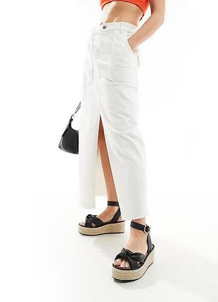 River island espadrille сандалии босоножки на платформе р. 37