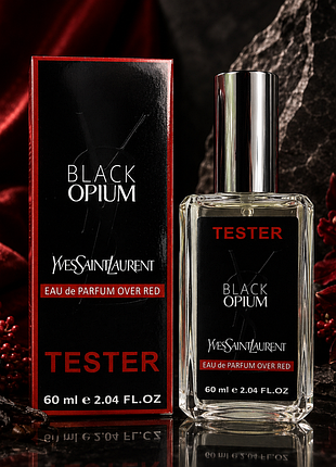 Парфюм женский yves saint laurent black opium over red 60 мл