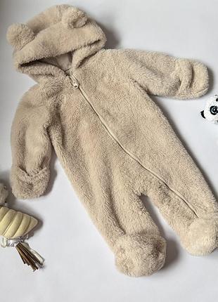 🐻 плюшевий  деми комбінезон lullaby 3–6 міс.