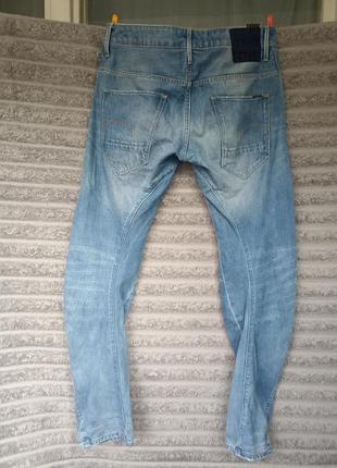 Мужские джинсы g-star raw анатомический 3d крой