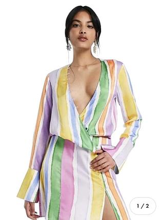 🥰 атласна сукня asos 16