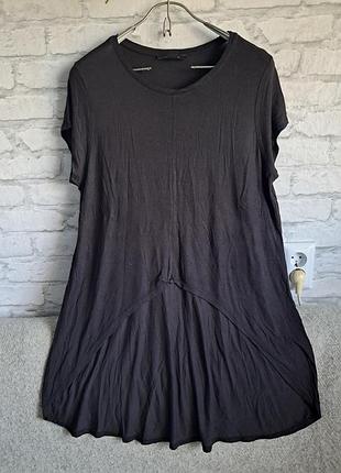 Асиметрична футболка  туніка розмір l-xl
