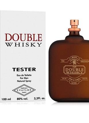 Evaflor double whisky
туалетна вода 100мл (тестер )