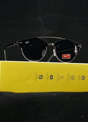 Окуляри ray-ban rb4346 clubround double bridge (стиль оригінал)