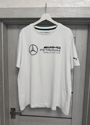 Футболка puma x mercedes-amg petronas f1 team