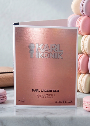 Пробник духов karl lagerfeld karl ikonik pour femme edp 2 мл (оригинал)