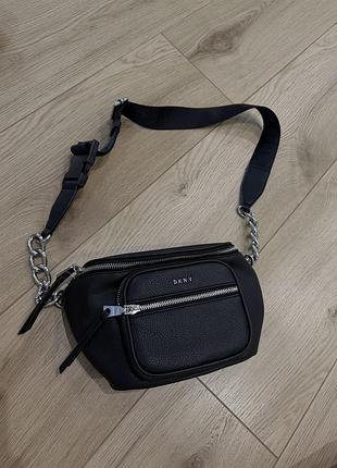 Сумка кросбоді бананка dkny